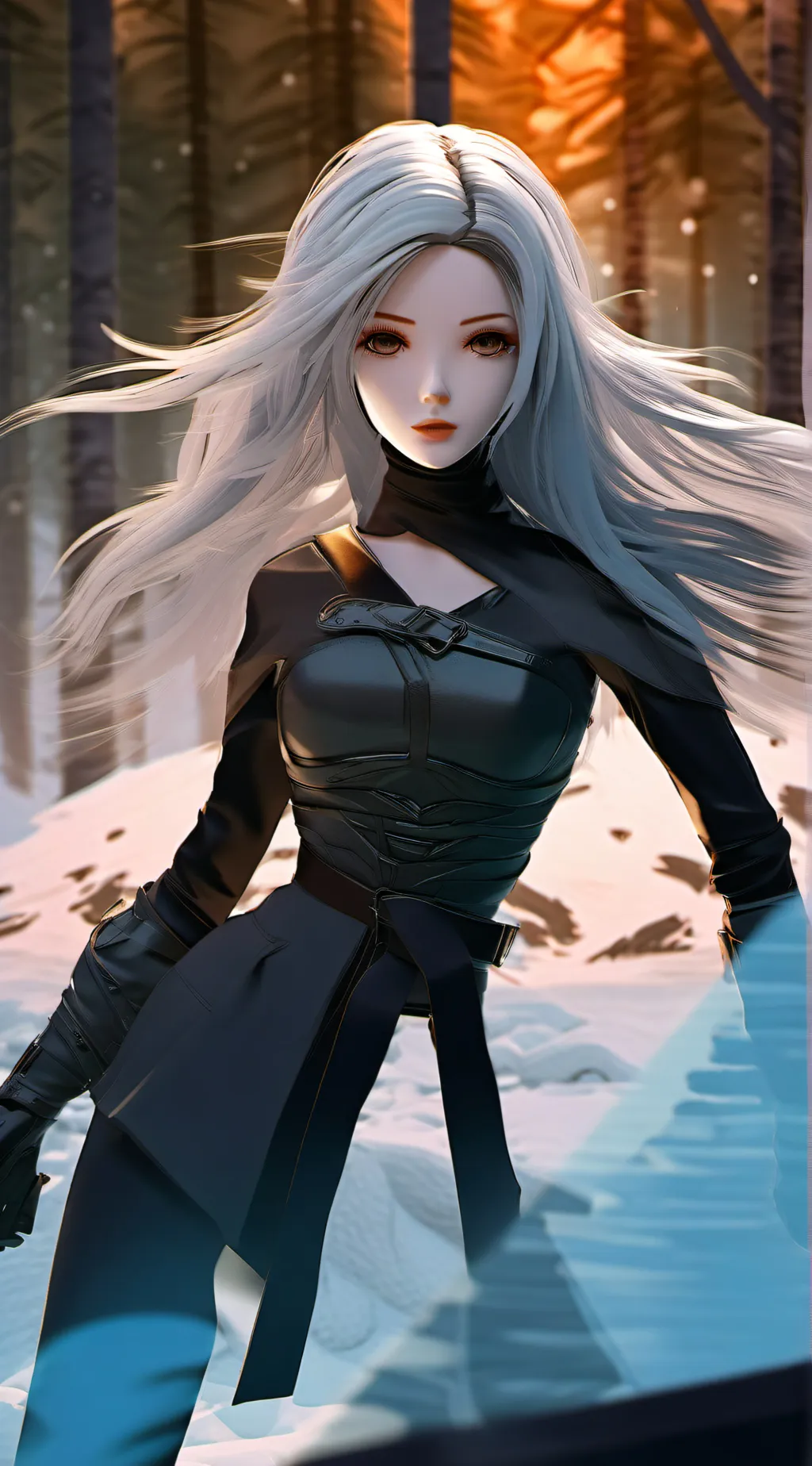 ai character: lia background