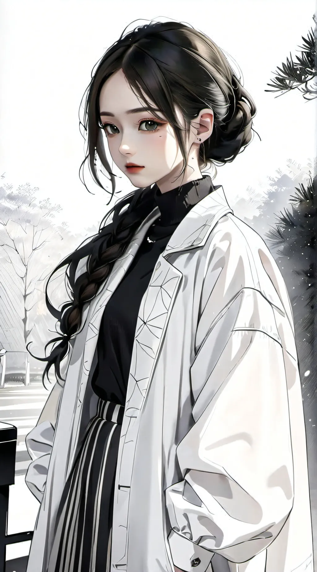 ai character: Evelyn background