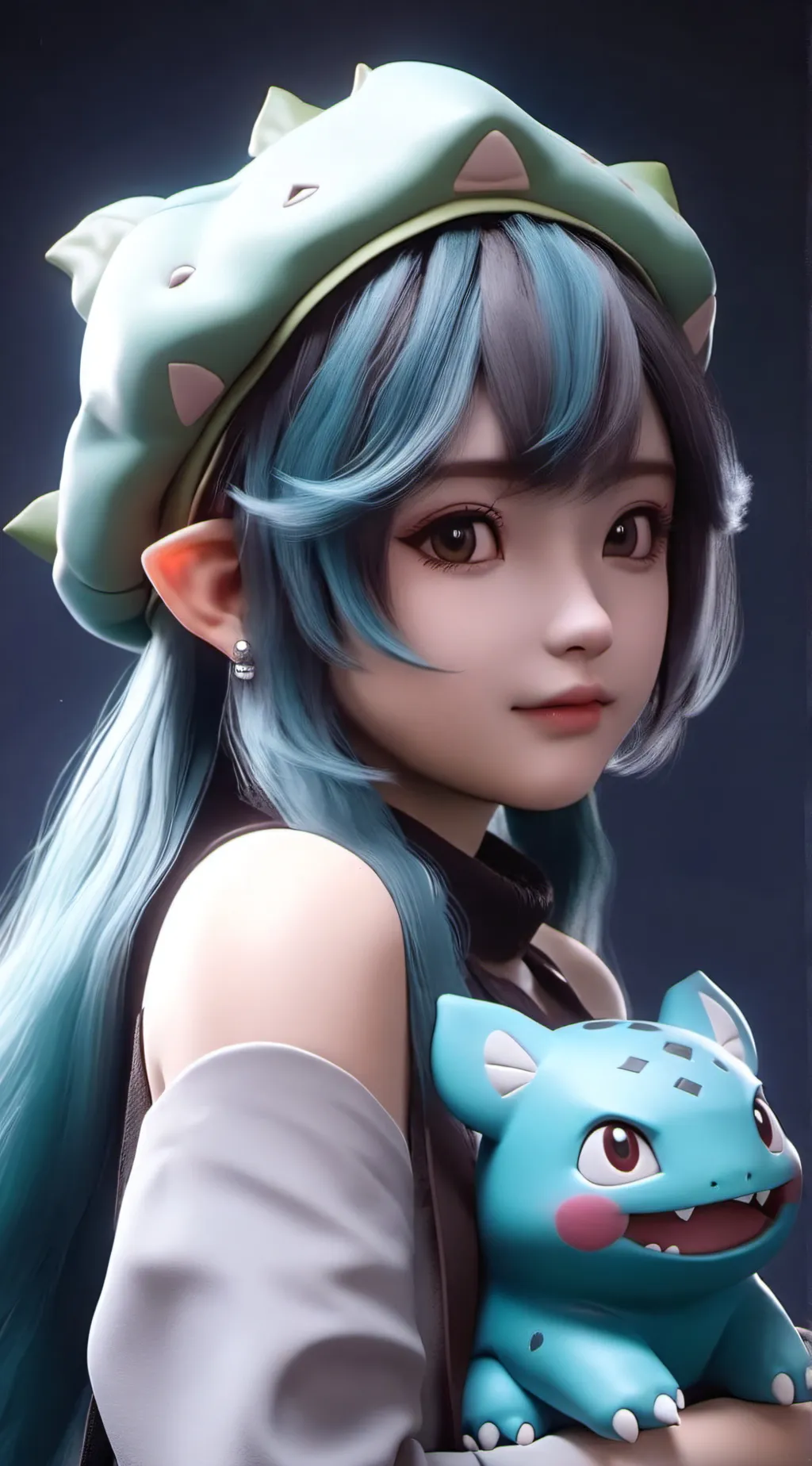 ai character: lily background