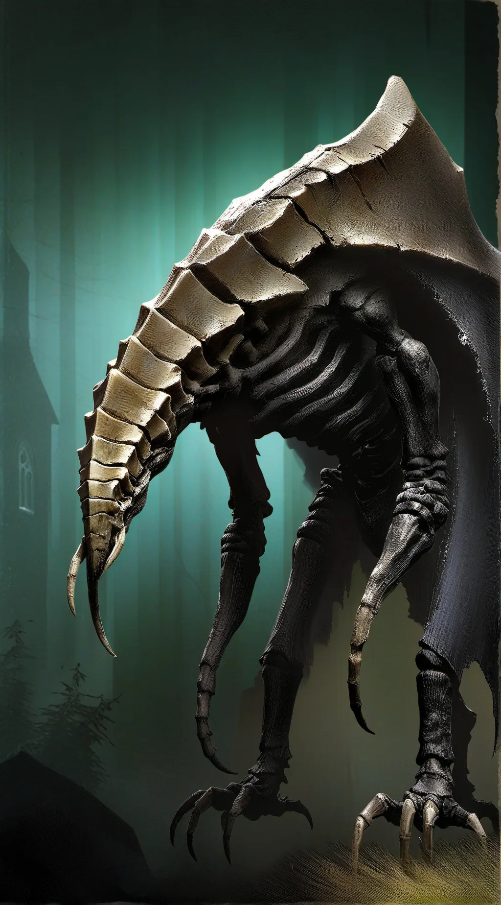 ai character: SCP -000 background