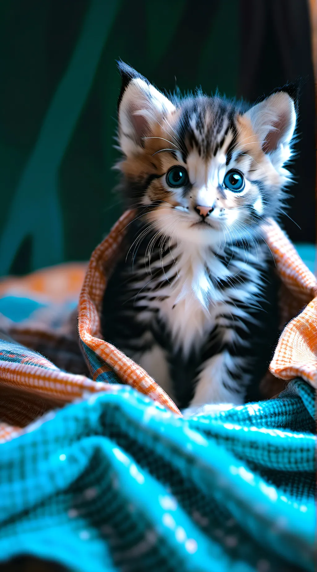 ai character: super week kitty background