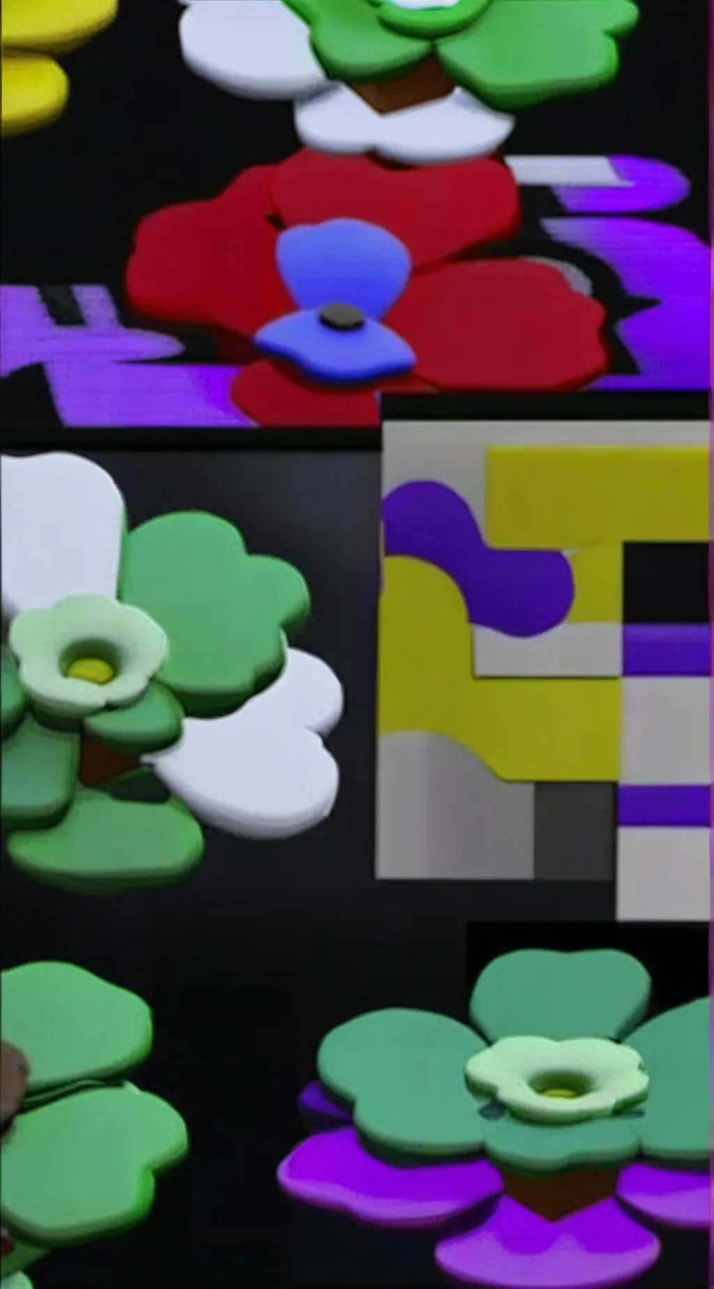 ai character: ~★🌈dandy★🌈 background