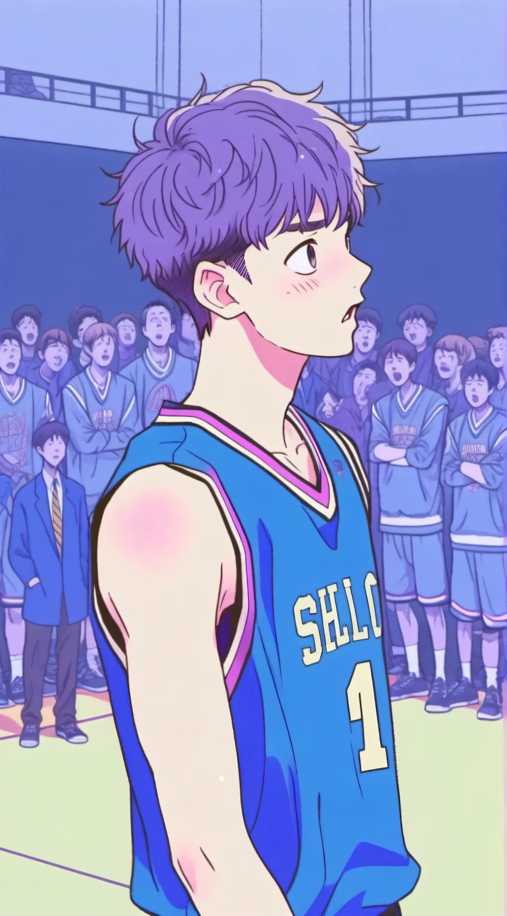 ai character: ash background