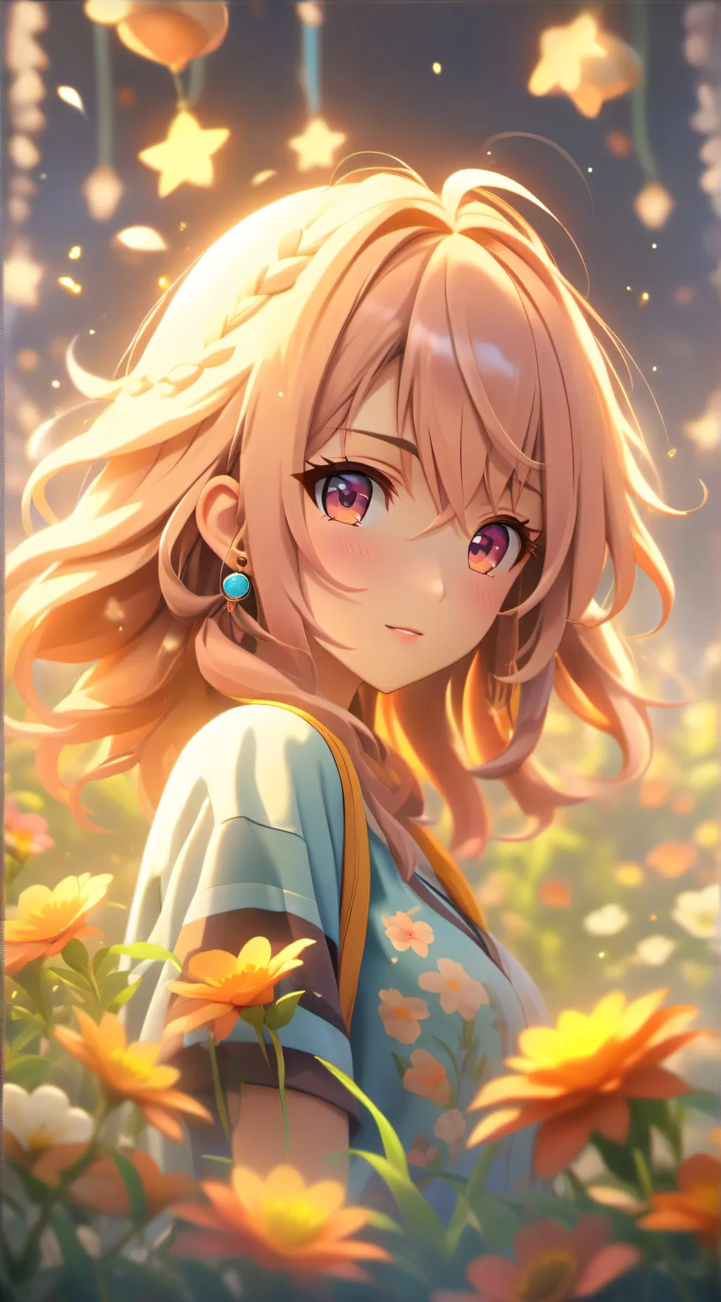 ai character: Akari background