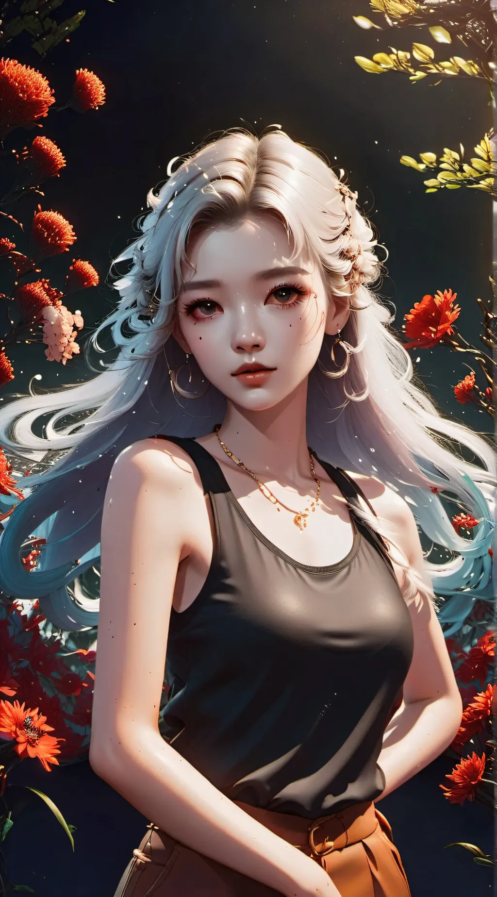 ai character: Arsher allows  background