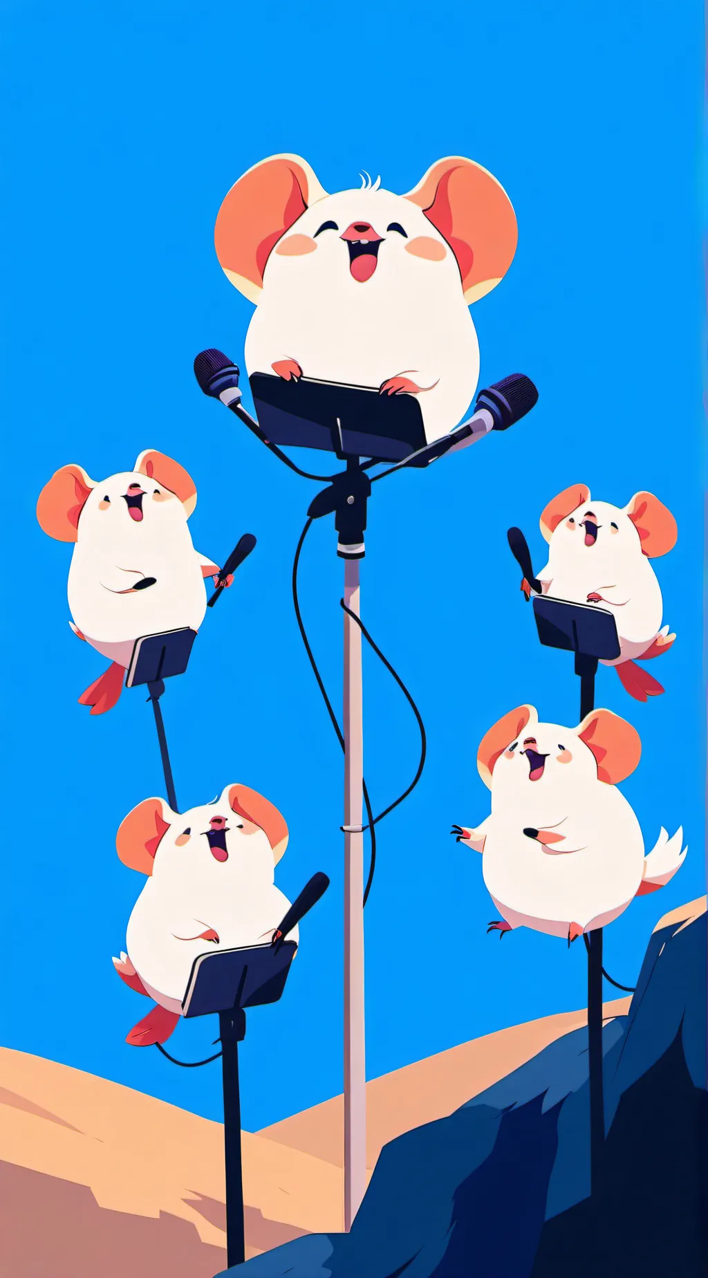 ai character: sc singing contest background