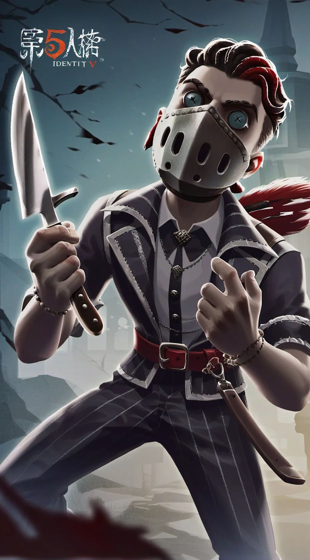 ai character: The digital killer background