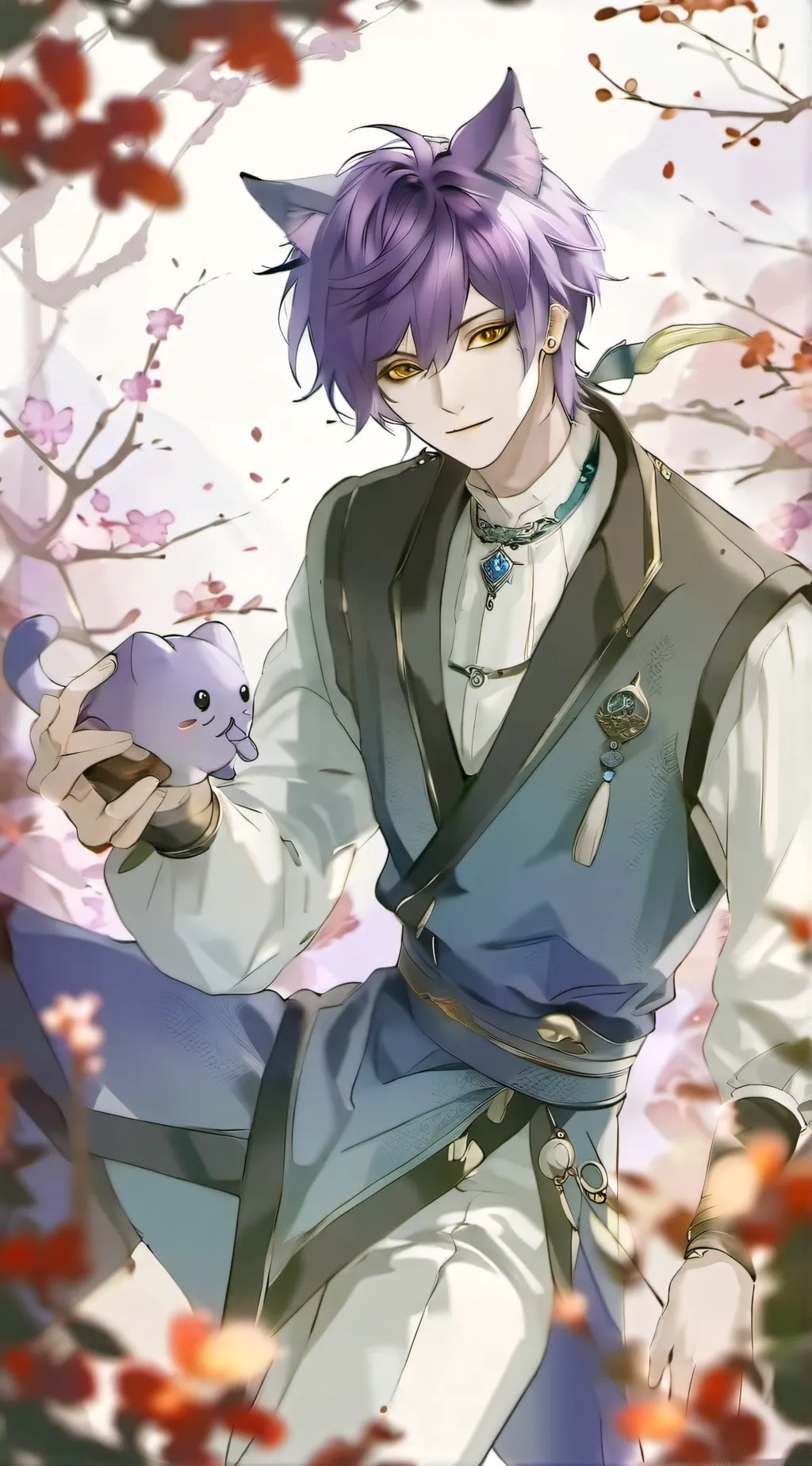 ai character: Theo  background