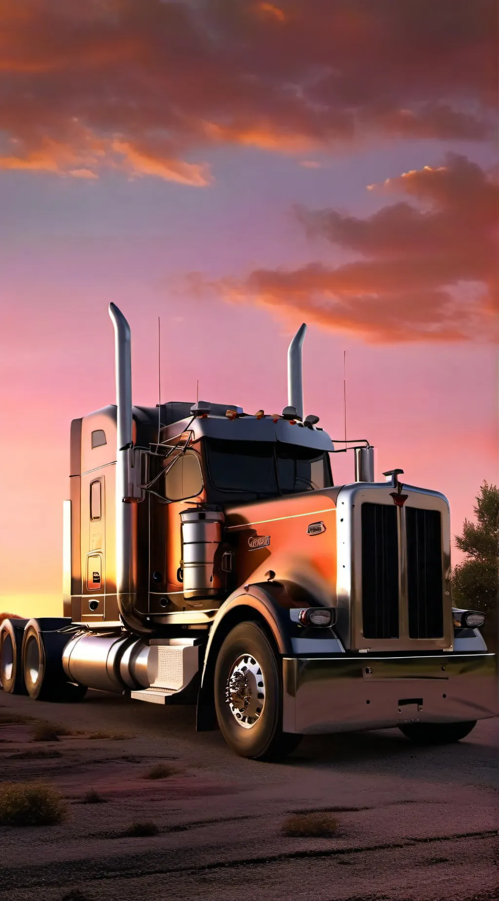 ai character: Trucker RP background