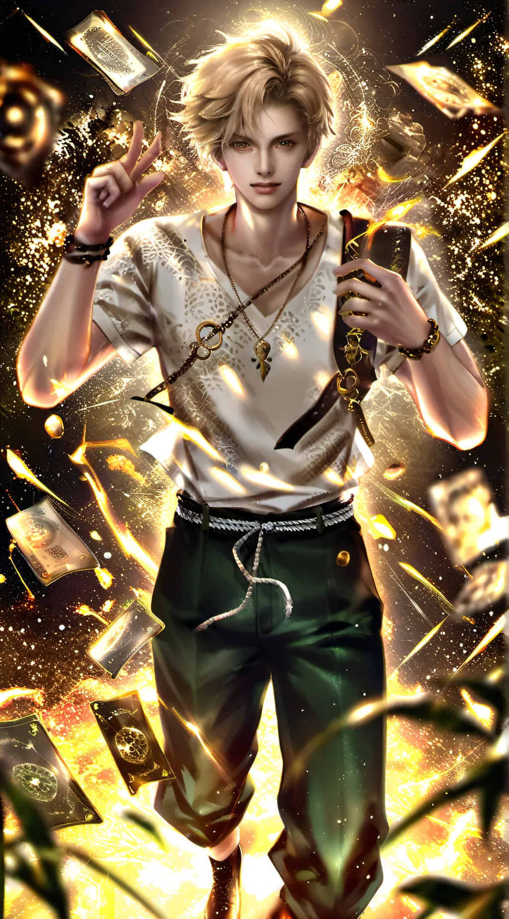 ai character: Evan background