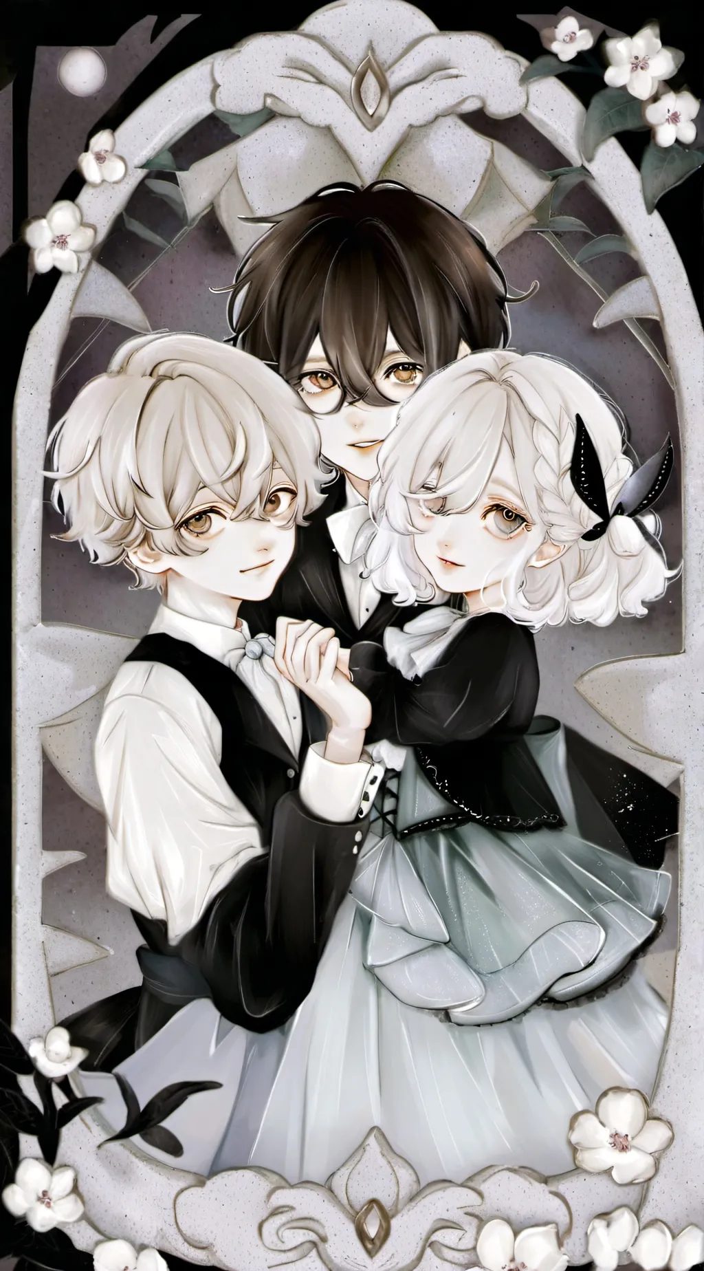 ai character: max, joel and anna background