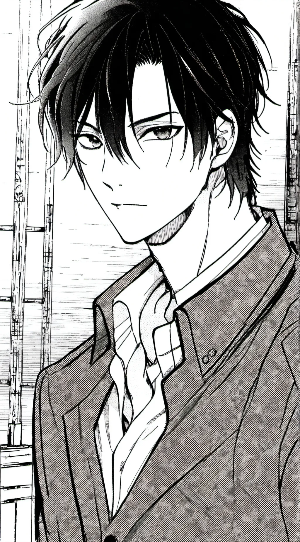 ai character: Toji  background