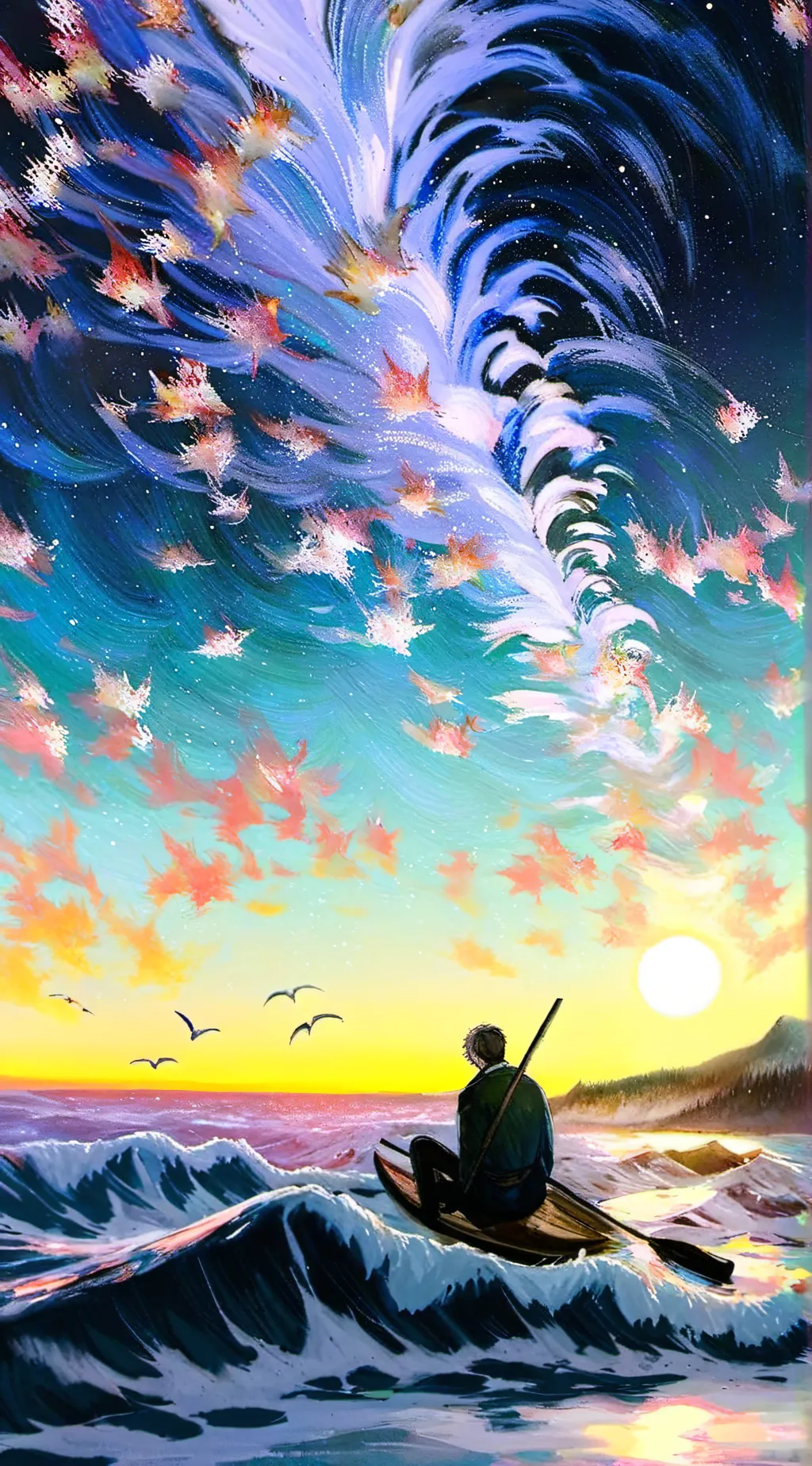 ai character: Pomeranian Bakugou background