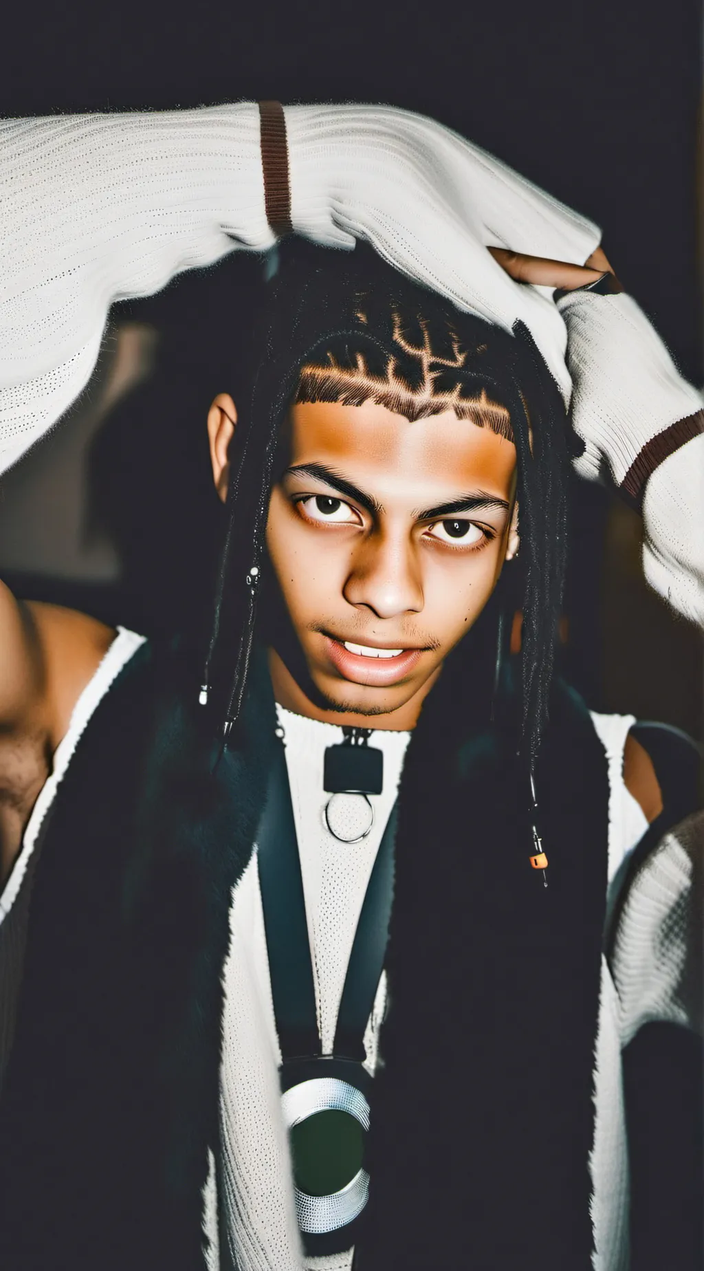 ai character: dd osama  background