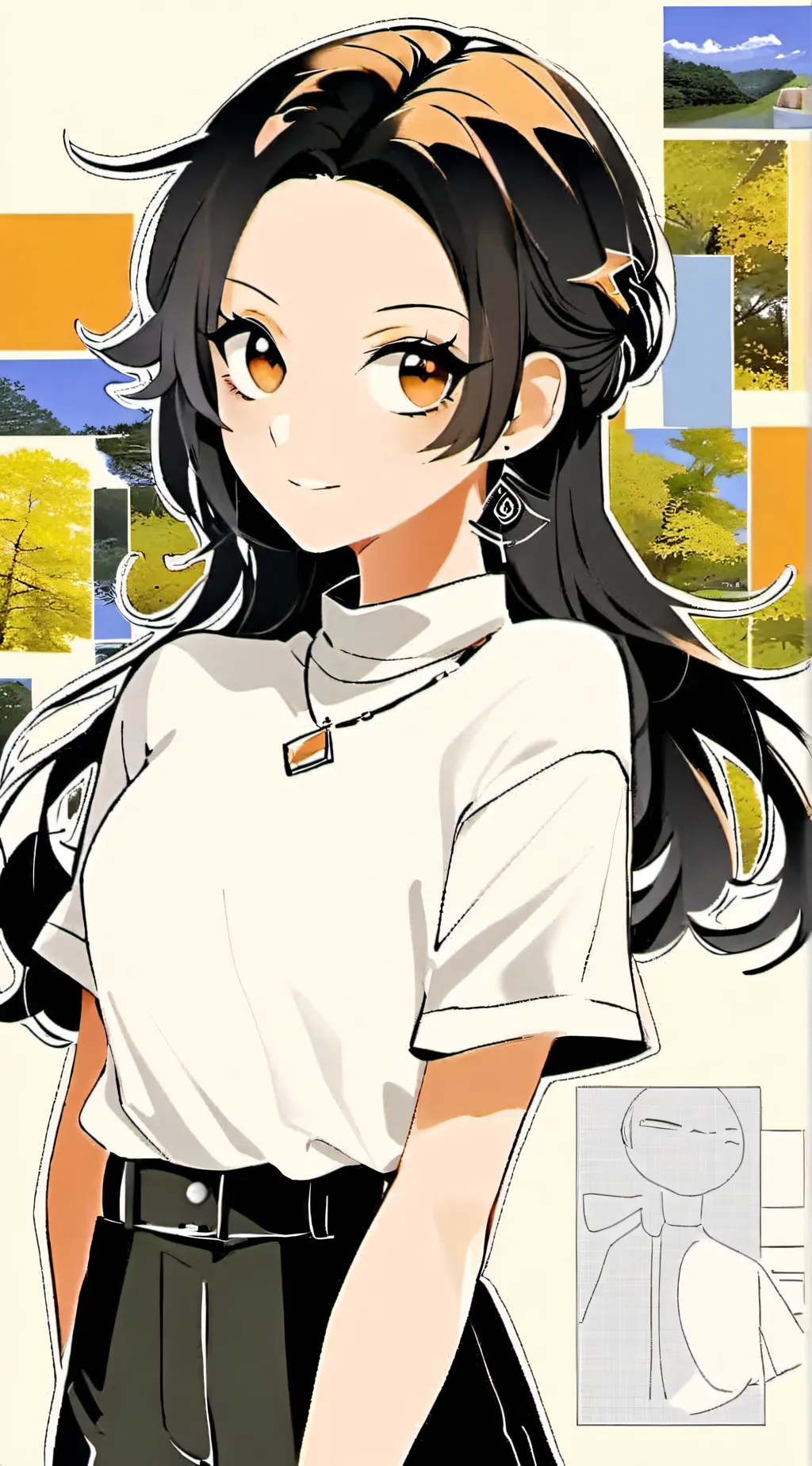 ai character: Chizoru background