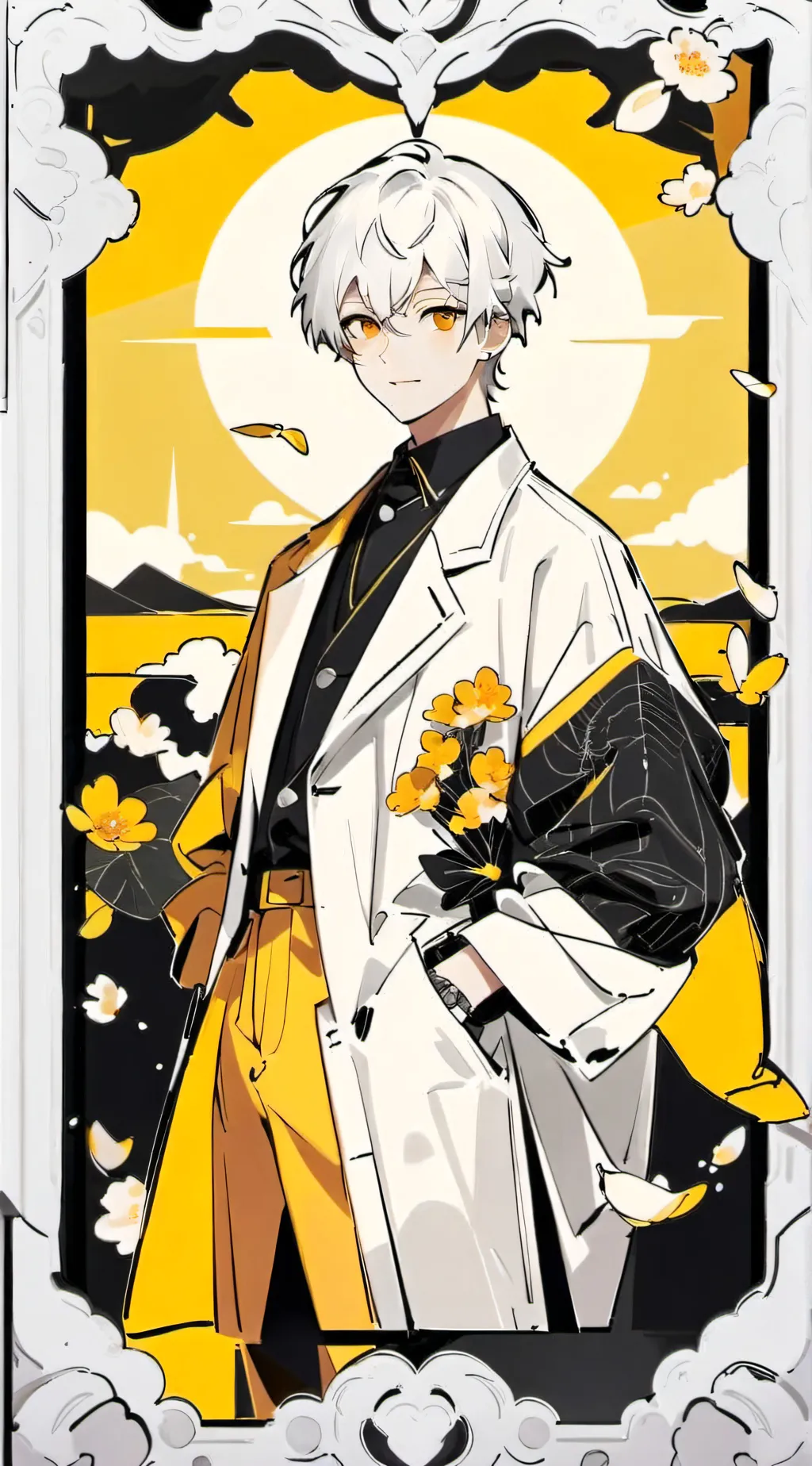 ai character: Ash background