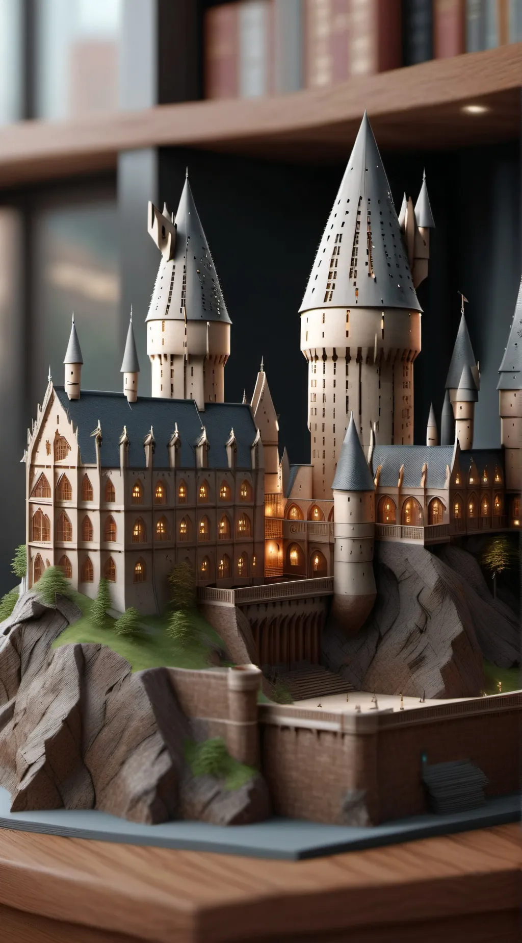 ai character: hogwarts  background
