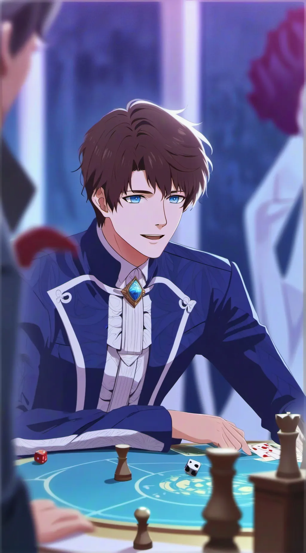 ai character: Damon background