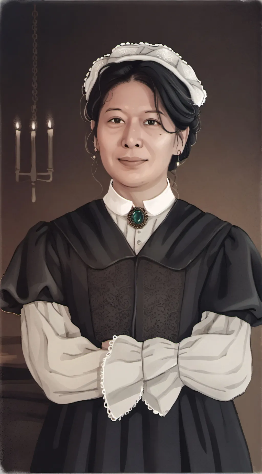 ai character: briana background