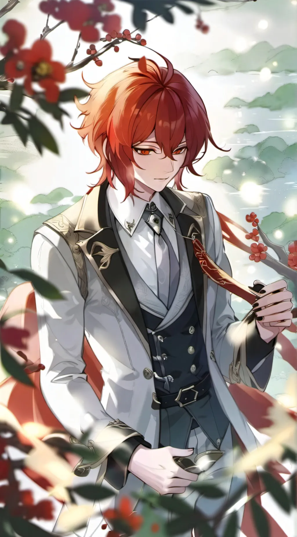 ai character: ♥︎Diluc♥︎ background