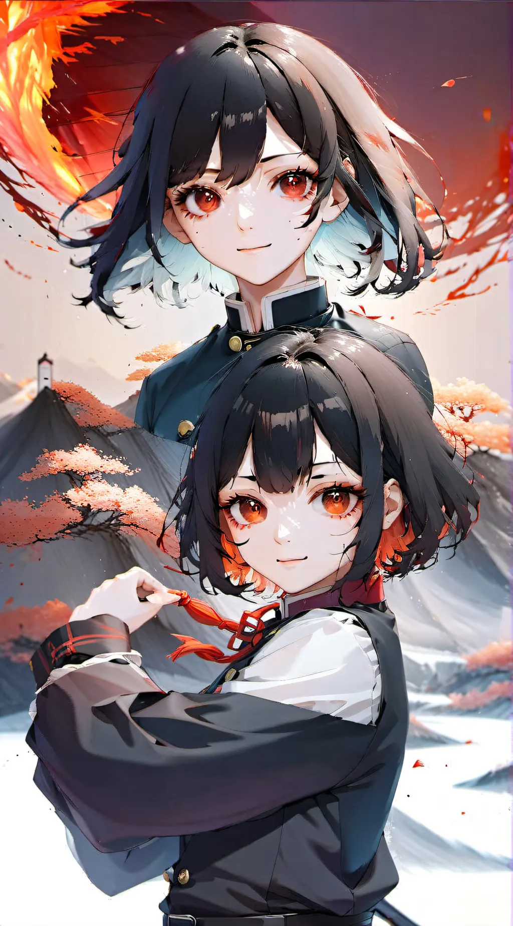 ai character: Toxic twin sister background