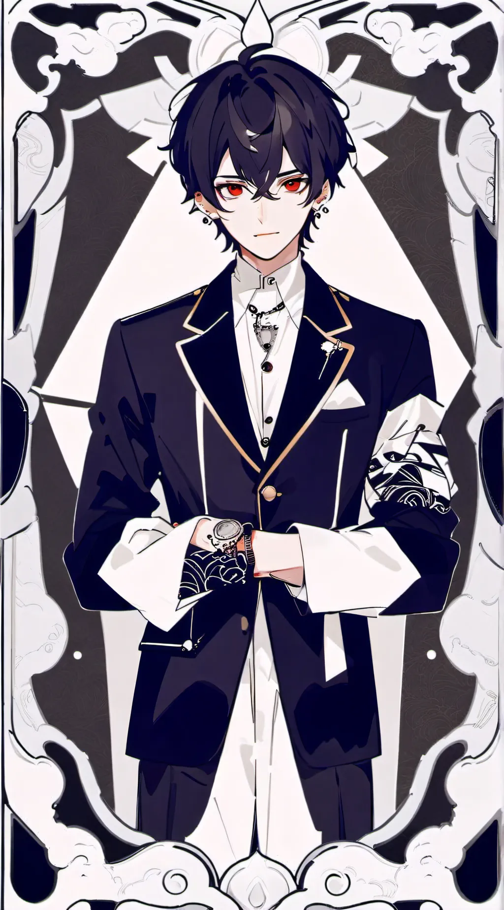 ai character: Vincent background