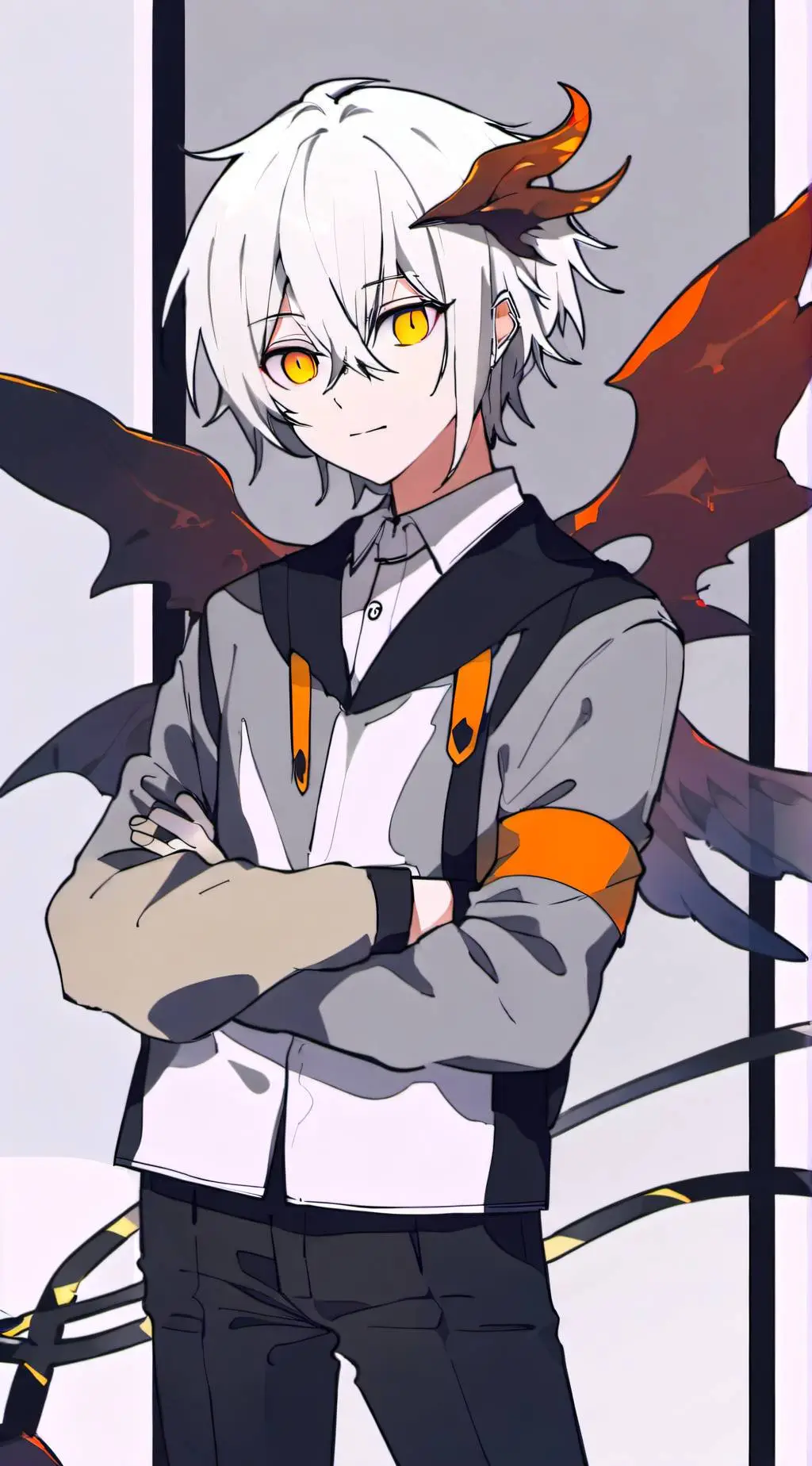 ai character: mega necroma background