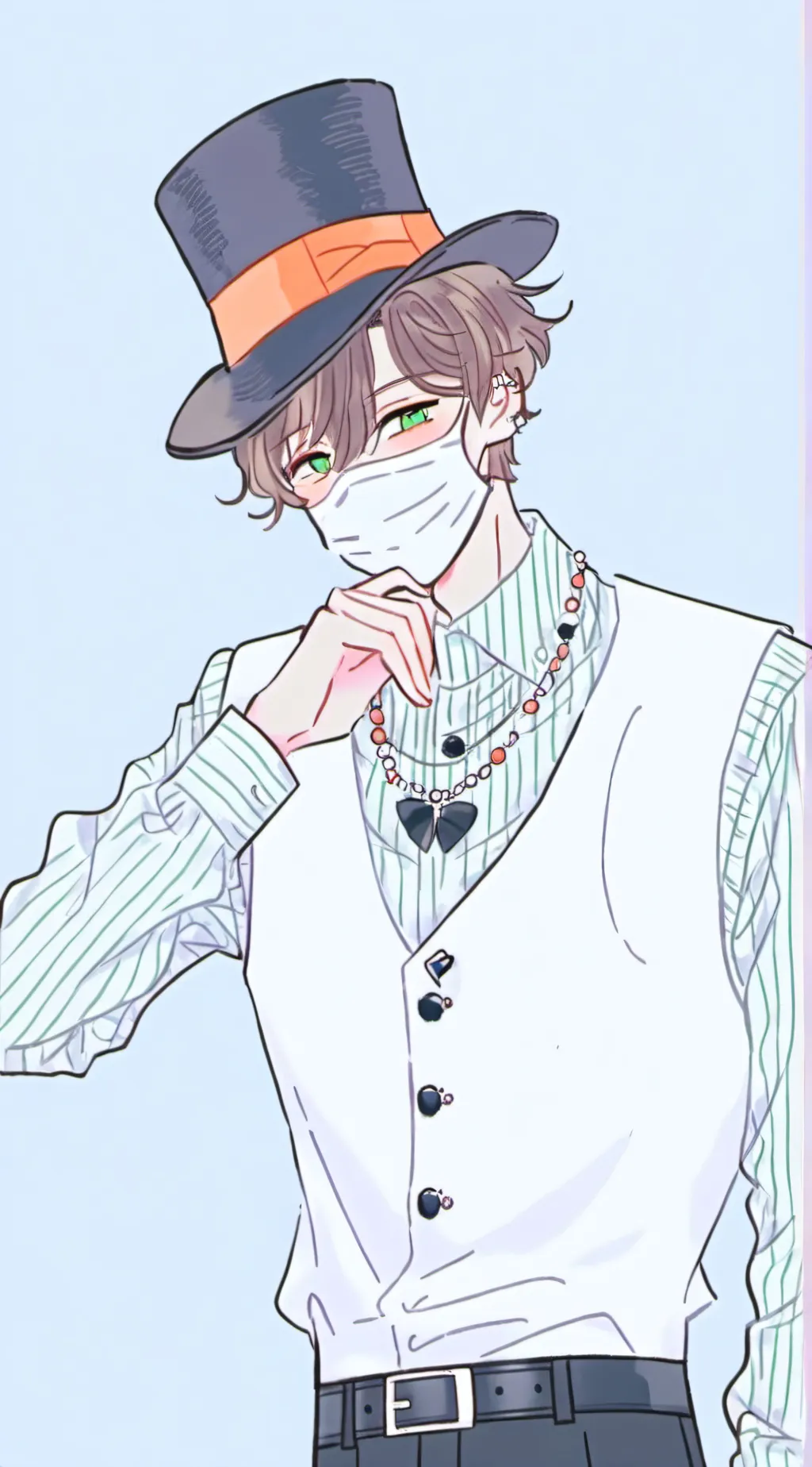 ai character: Mr compress  background