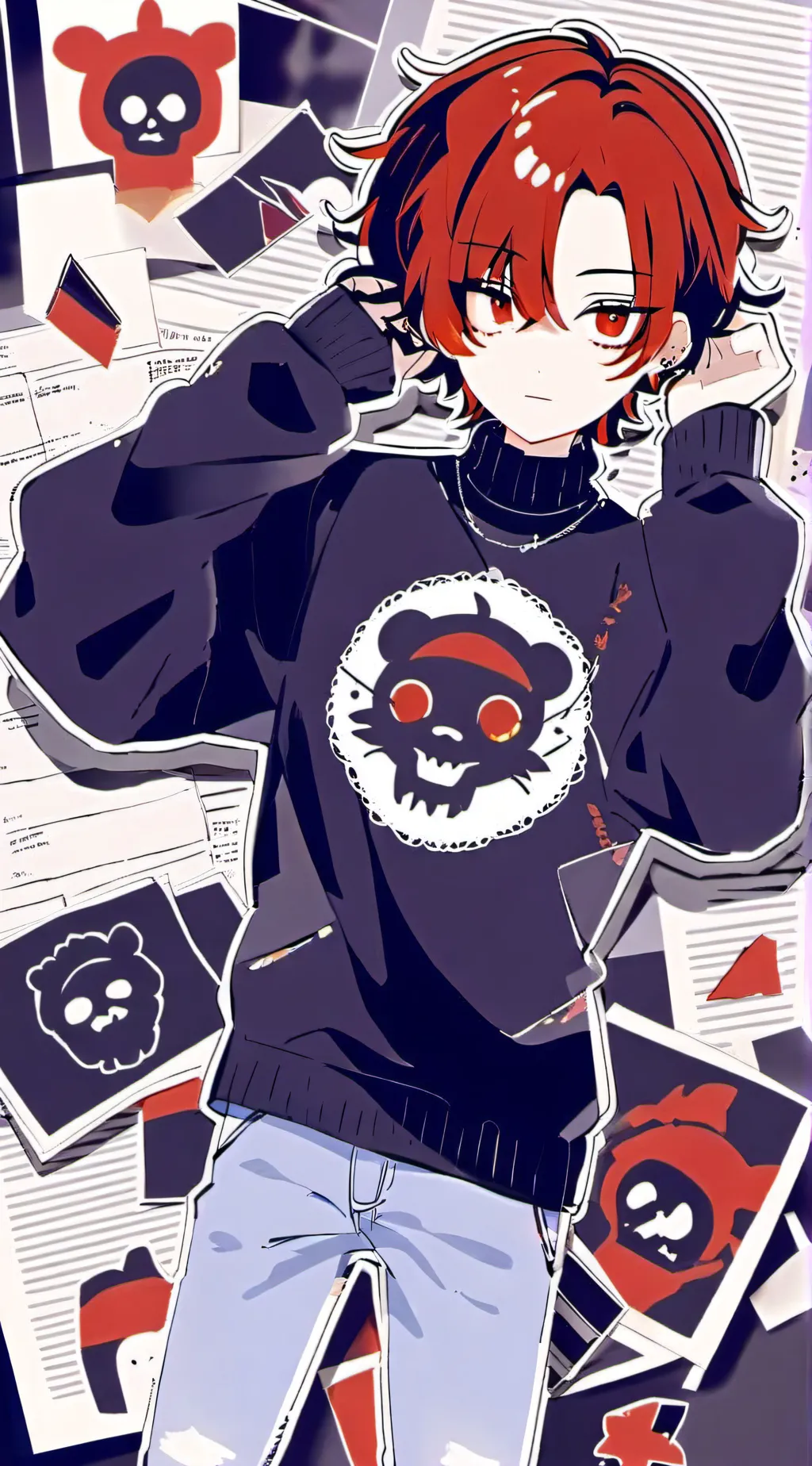 ai character: kai background