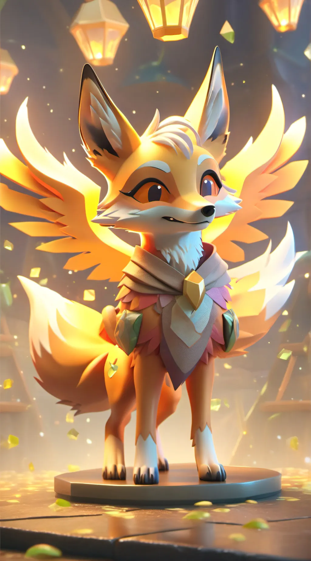 ai character: tate background