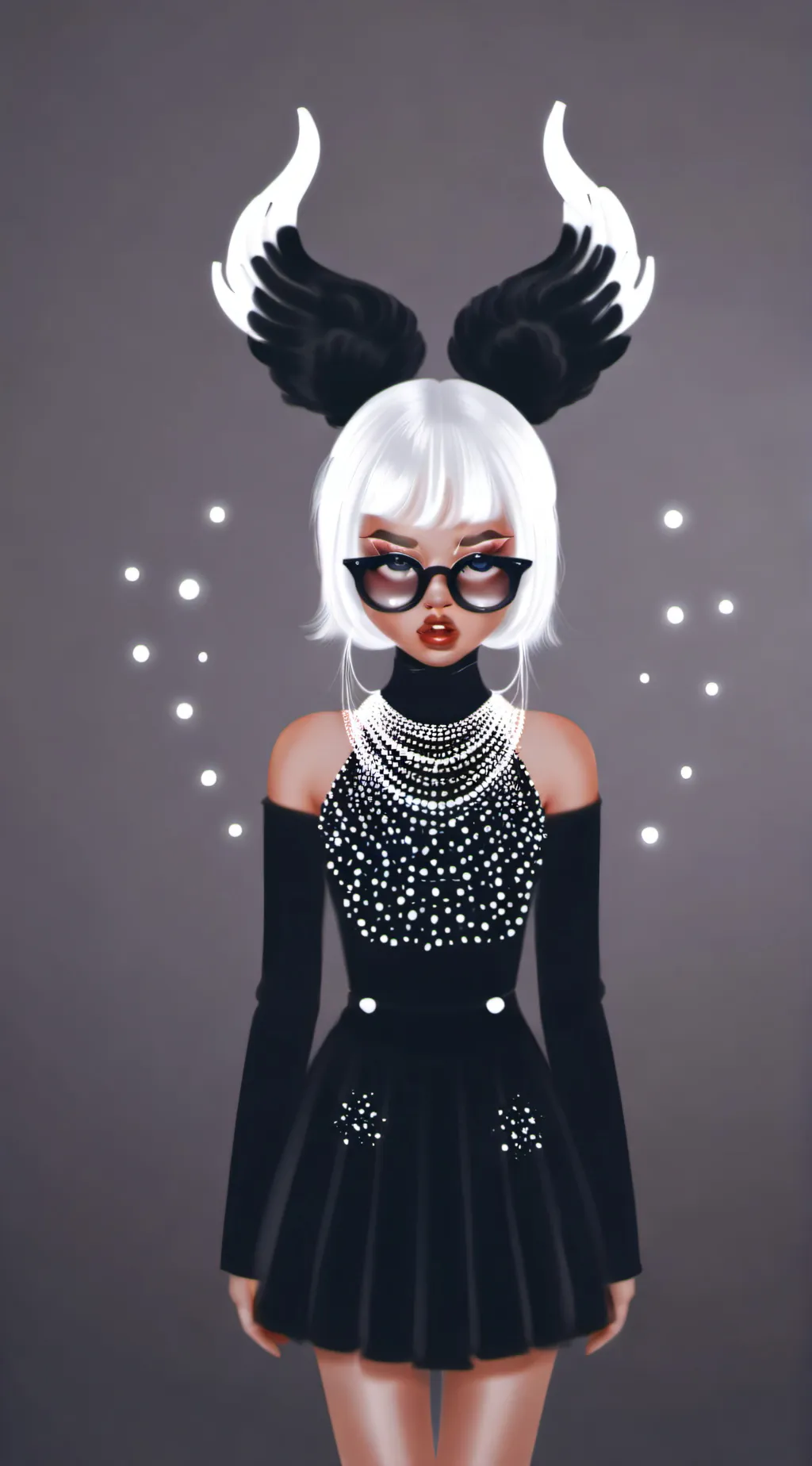 ai character: Celebrating 011 background