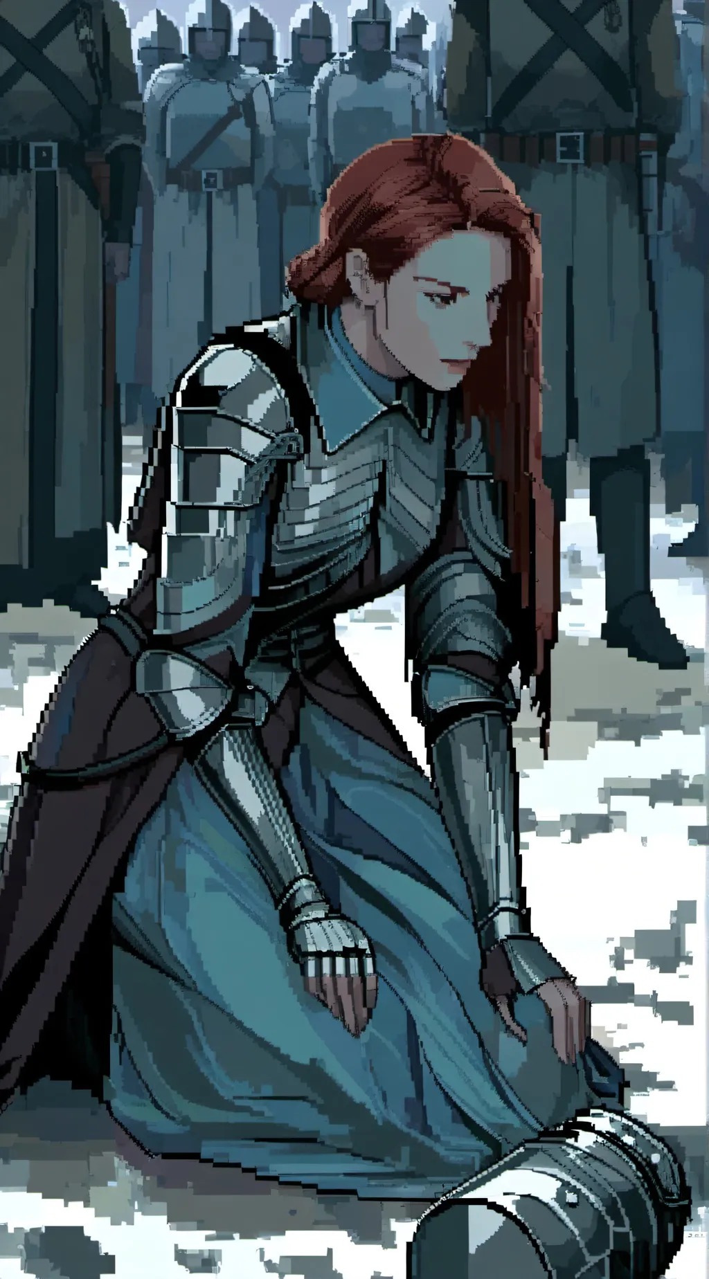 ai character: Emiliagh  background