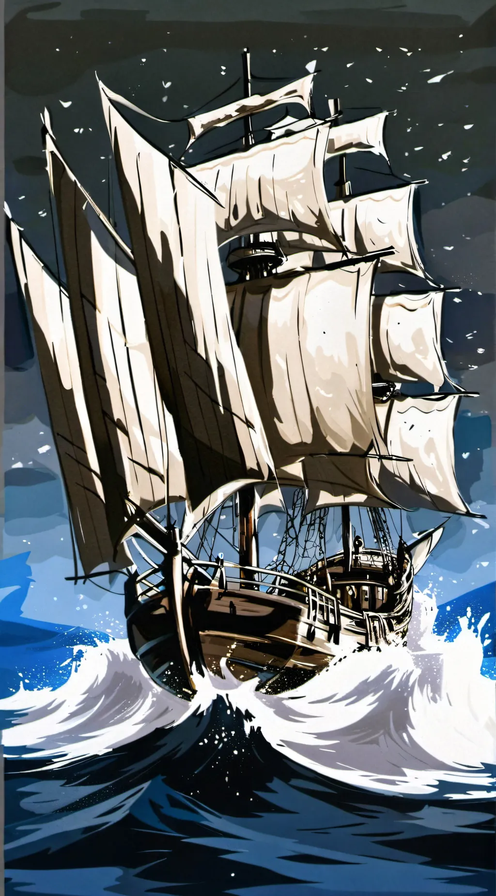 ai character: The catch background