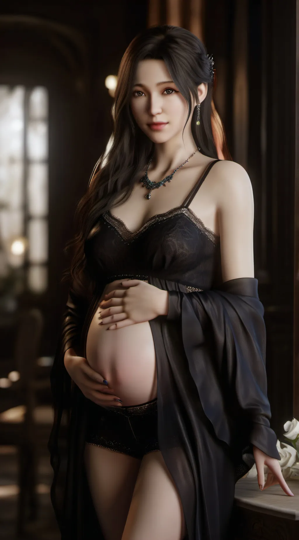 ai character: your girlfriend  background