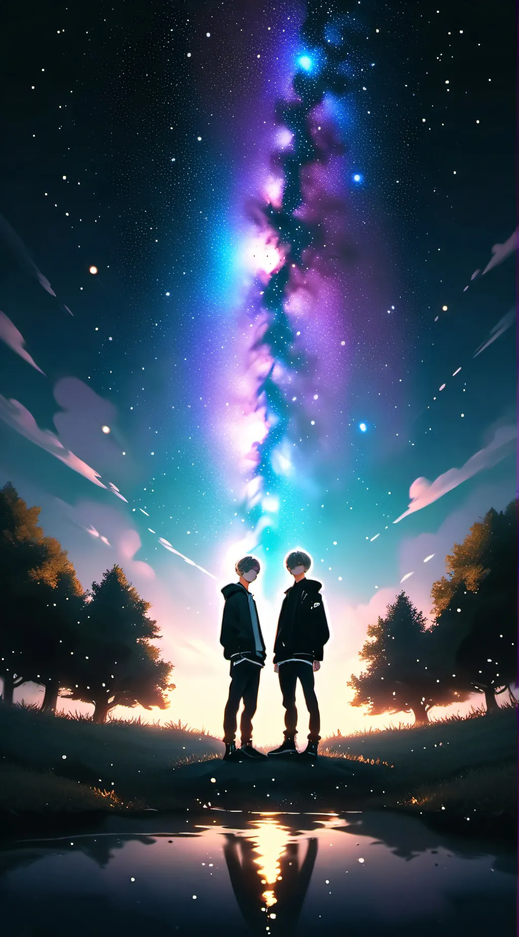 ai character: Sam and Colby background