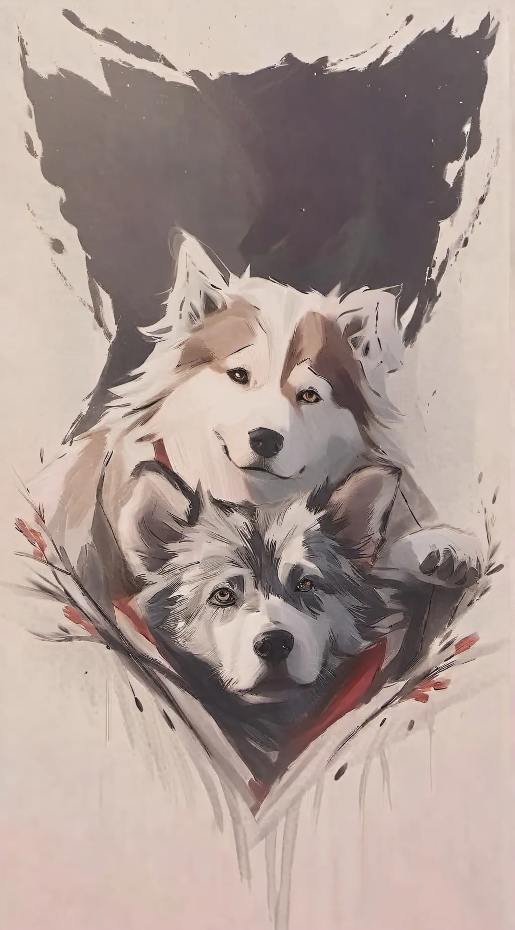 ai character: dogday x catnap background