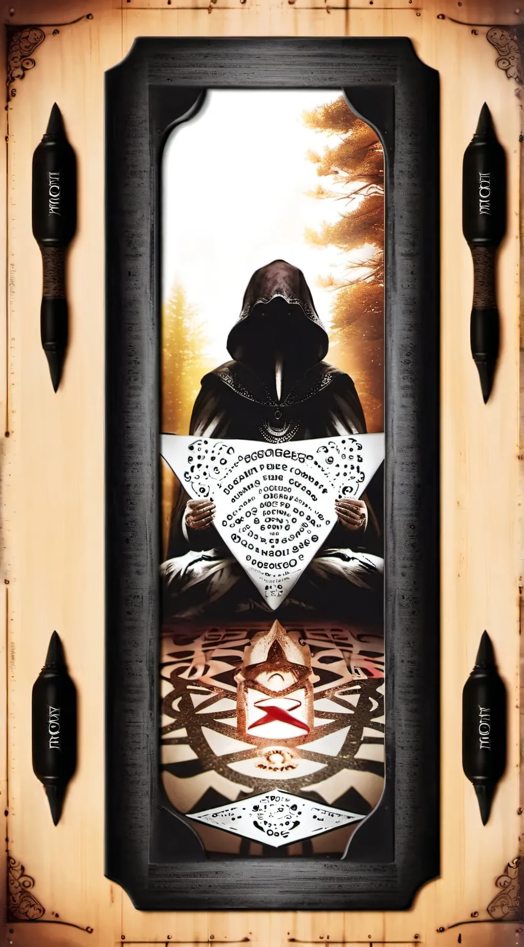 ai character: Demonic Ouija background