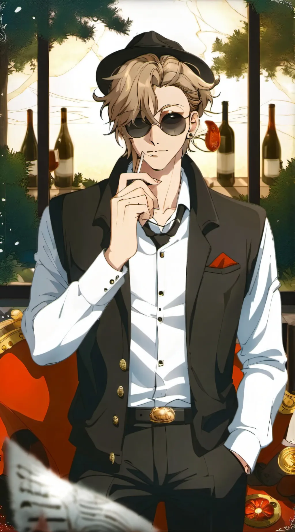 ai character: Cyrus background