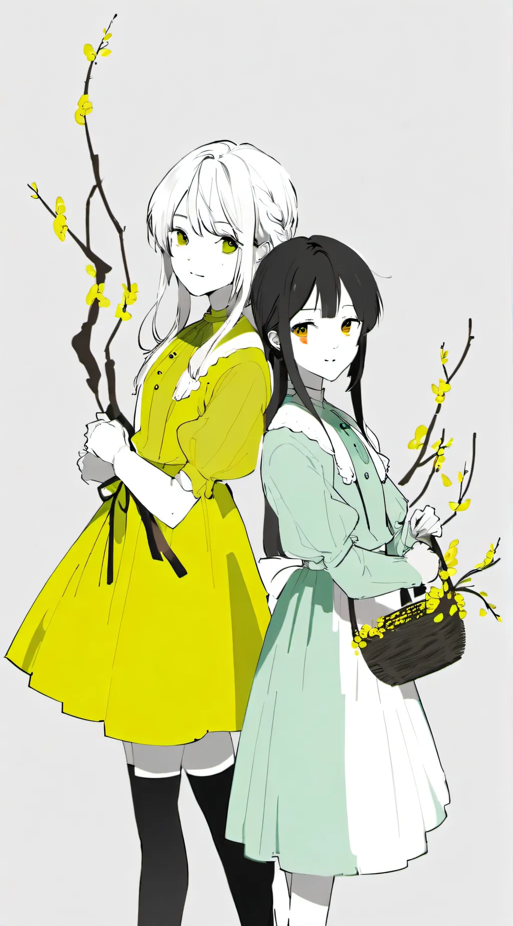 ai character: Sisters background