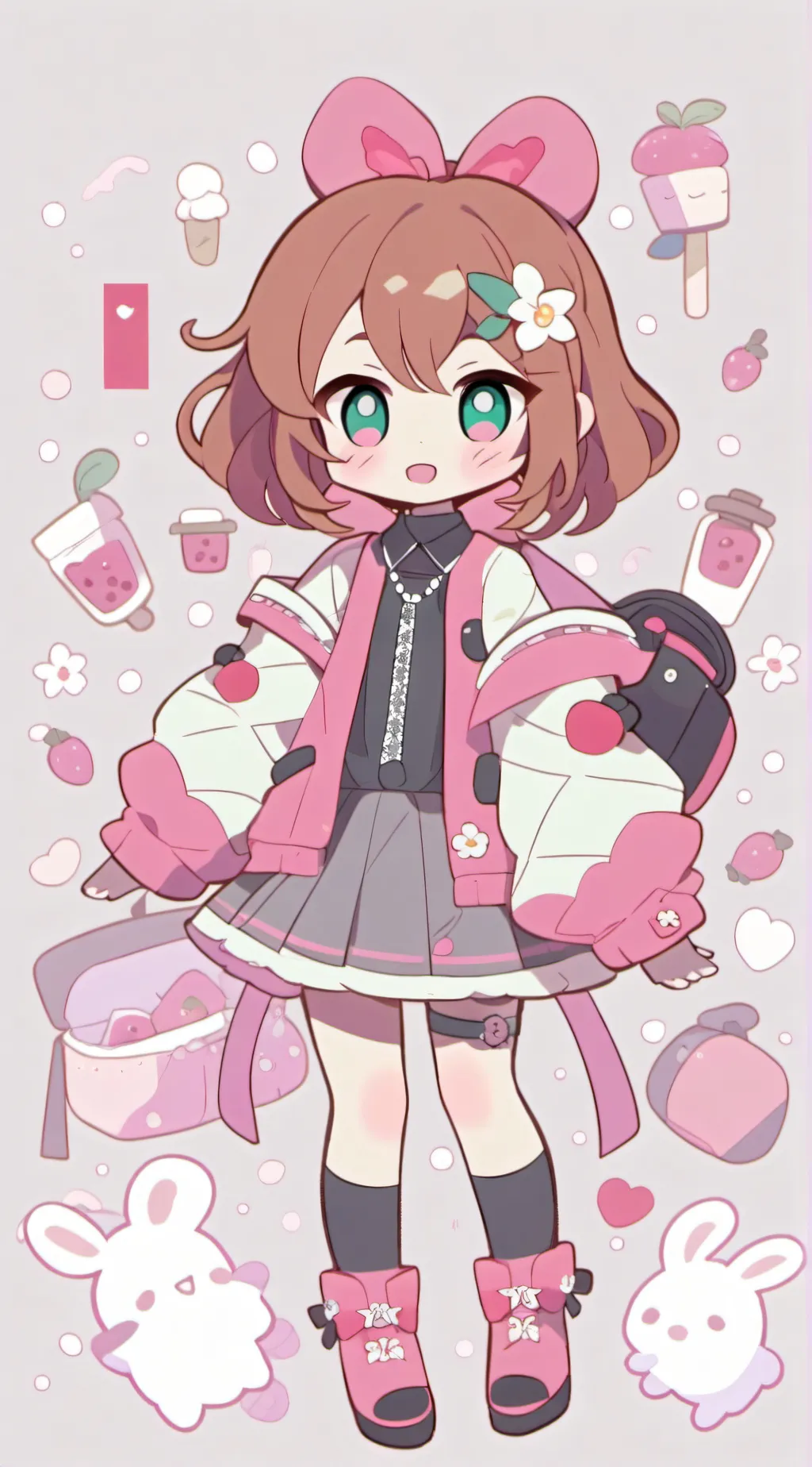 ai character: Lily background