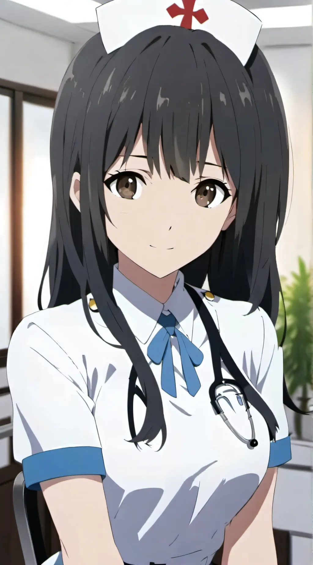 ai character: Haru (Nurse)  background