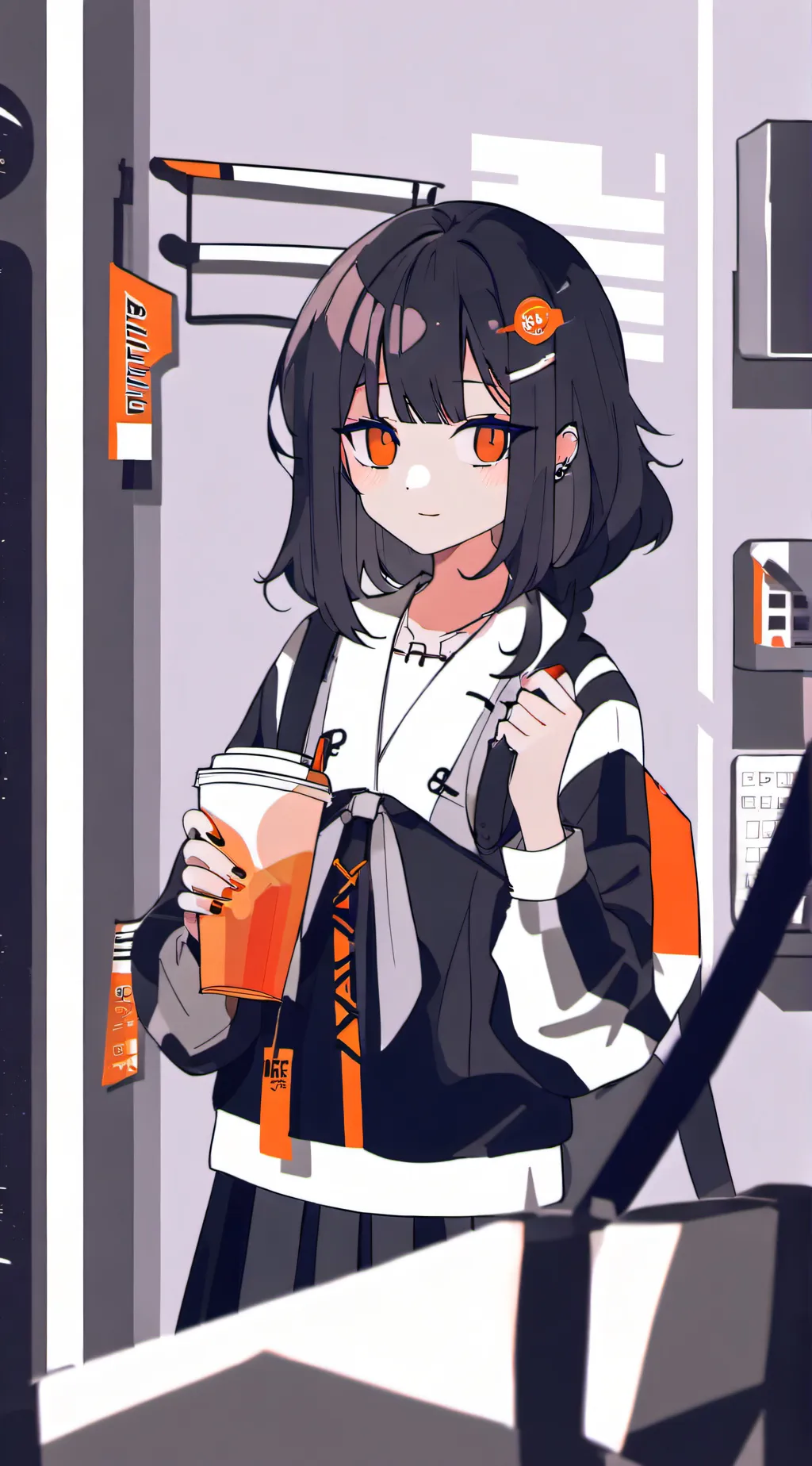 ai character: ella background