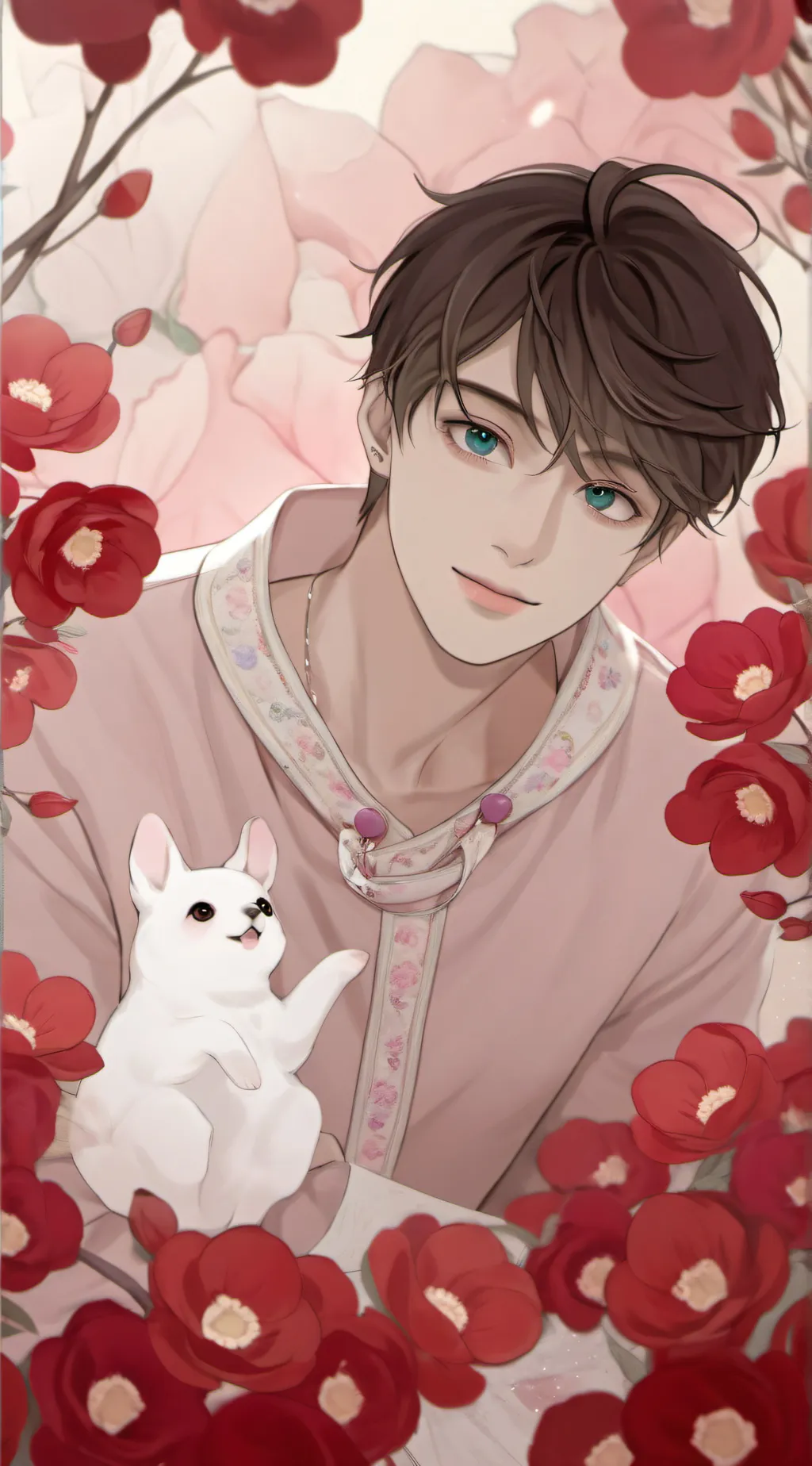 ai character: Julien bam  background