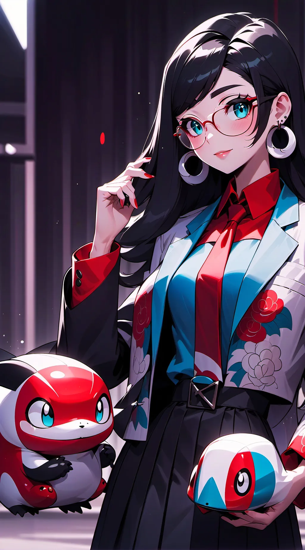 ai character: principal  background