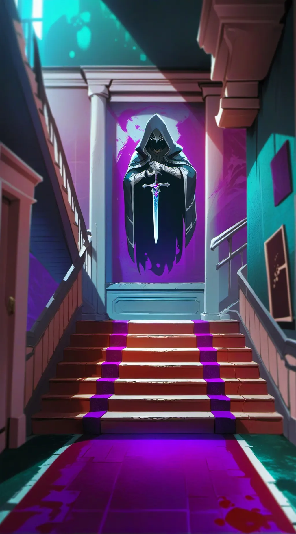 ai character: Demon school background