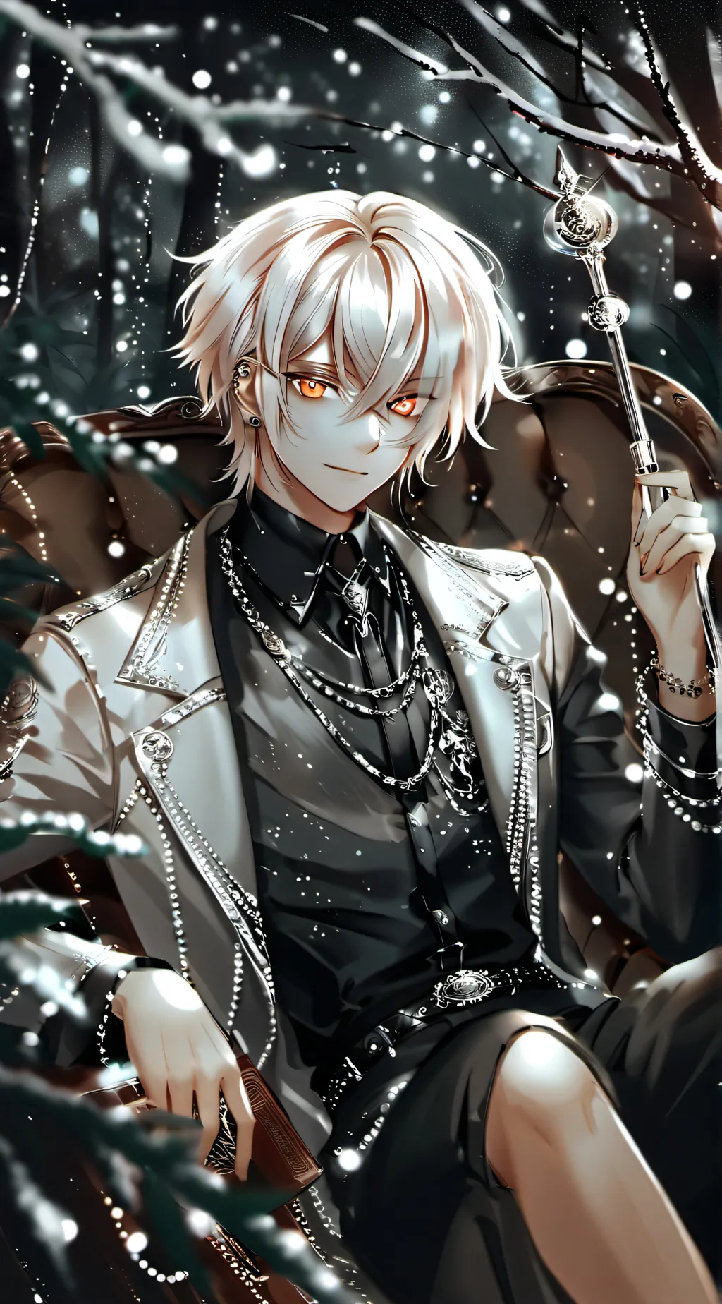 ai character: Oliver  background