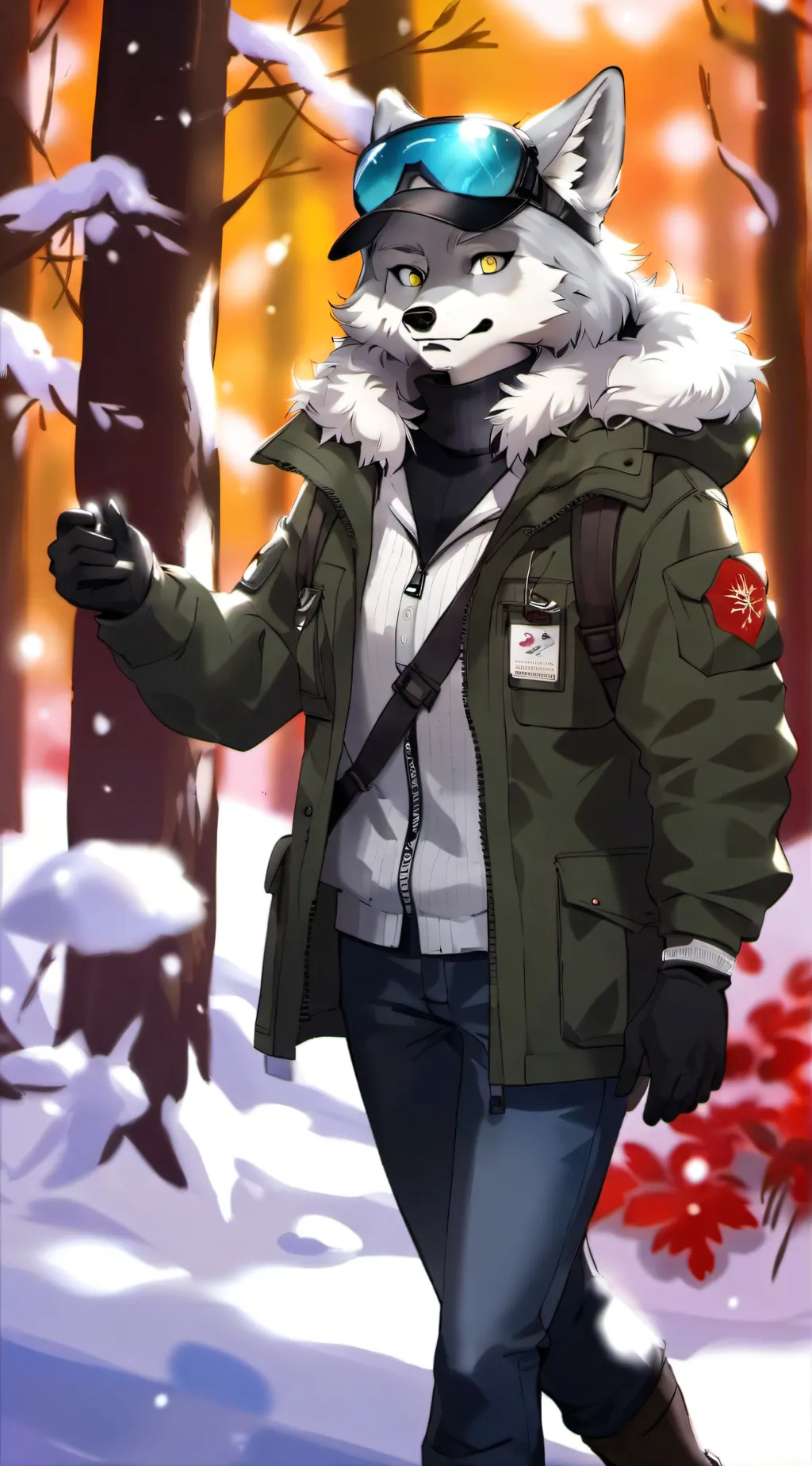 ai character: Scarlett background