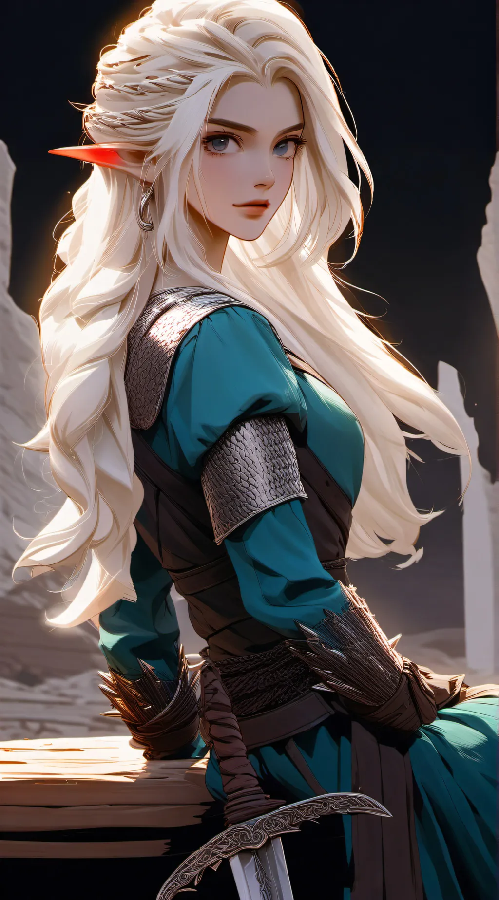 ai character: gwenlynn background