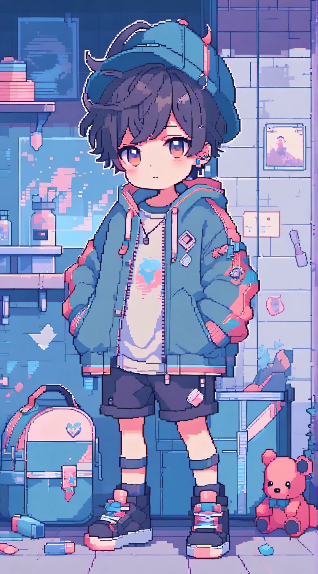 ai character: max(toddler) background