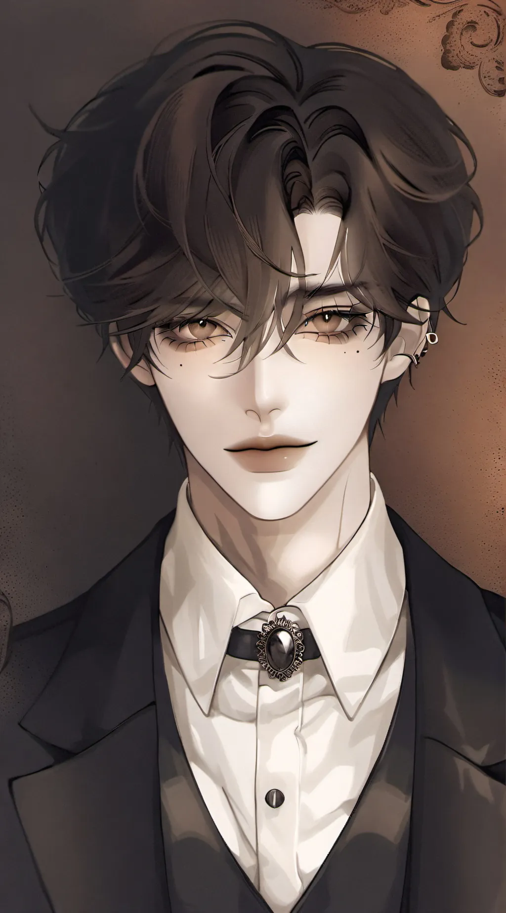 ai character: Brandon  background